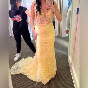 Yellow Prom Dress